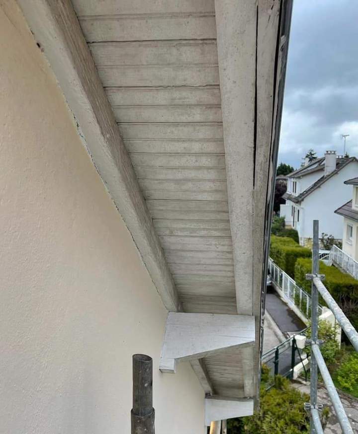Rénovation débord de toit Tournan-en-Brie