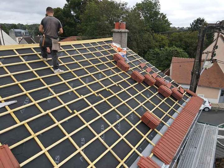 Remise en état de toiture Tournan-en-Brie