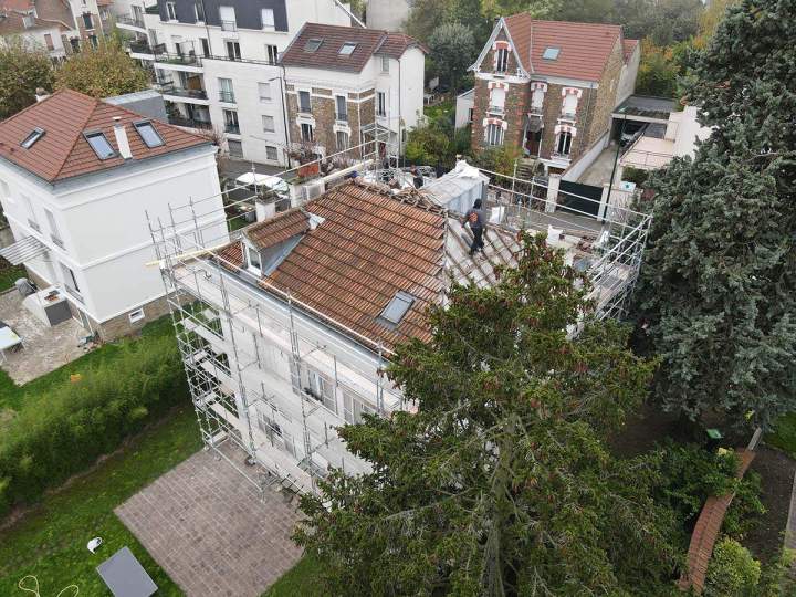 Réfection toiture complète Tournan-en-Brie