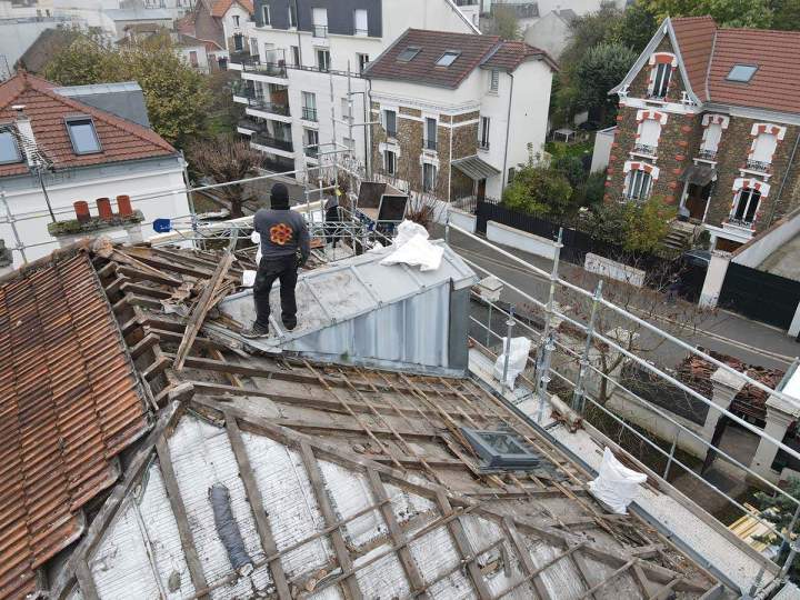 Travaux de toiture en rénovation Tournan-en-Brie